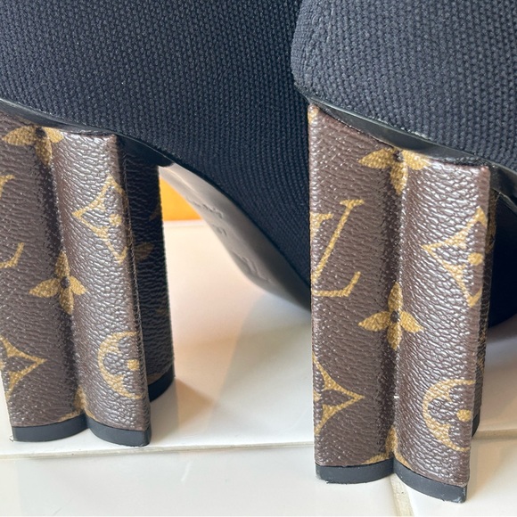 Louis Vuitton silhouette ankle boot , black size 37 - Picture 13 of 16